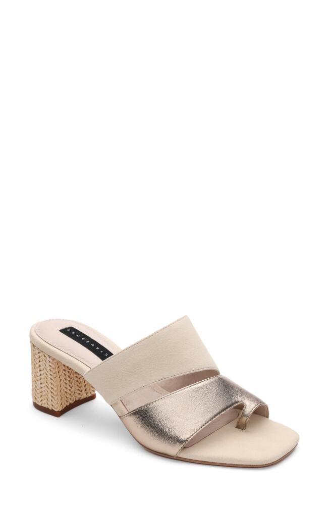 Sanctuary Brisk Slide Sandal in Beige Bronze/Sand Dollar Cover