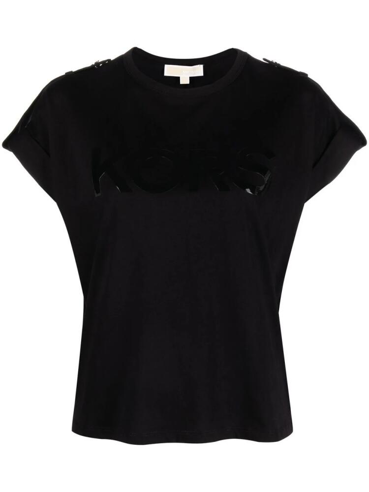 Michael Michael Kors logo-print short-sleeve T-shirt - Black Cover