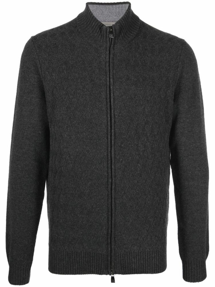 Corneliani wool-cashmere blend jumper - Grey Cover