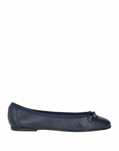 Status Woman Ballet flats Midnight blue Leather Cover