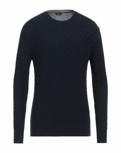 Hōsio Man Sweater Midnight blue Cotton, Viscose Cover