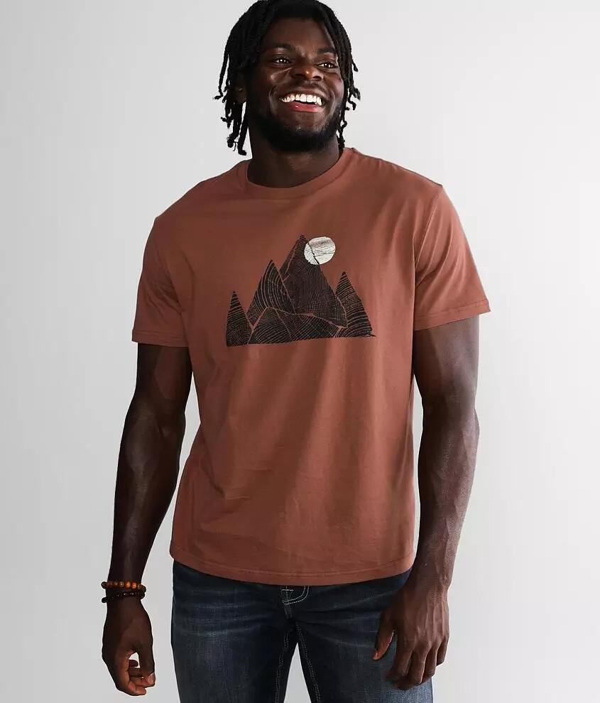 tentree Mountain Peaks T-Shirt Cover