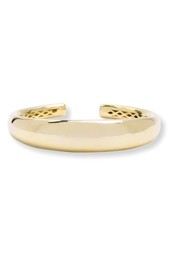 Melinda Maria She's So Smooth Tube Cuff Bracelet in Gold Cover