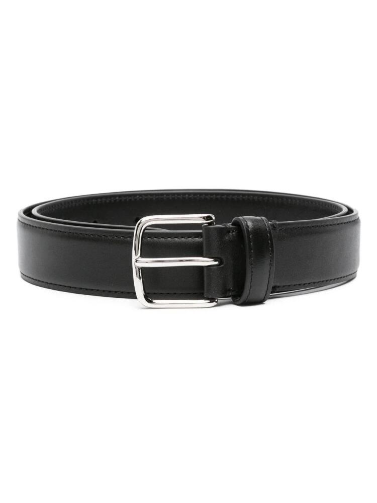 The Row Classic leather adjustable belt - Black Cover