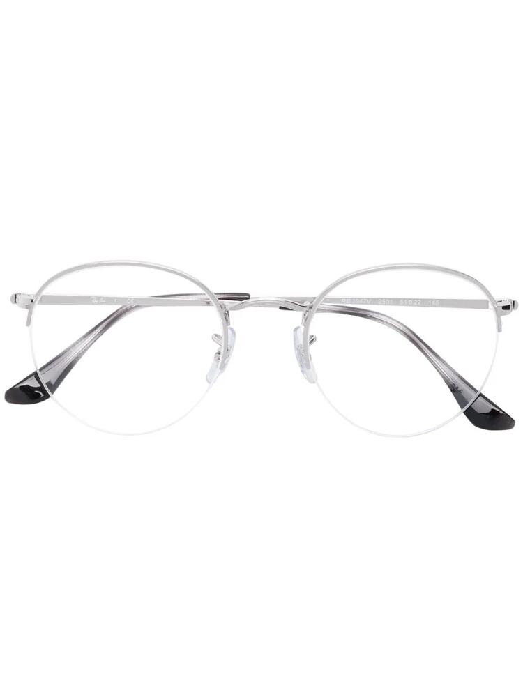 Ray-Ban round metal glasses - Silver Cover