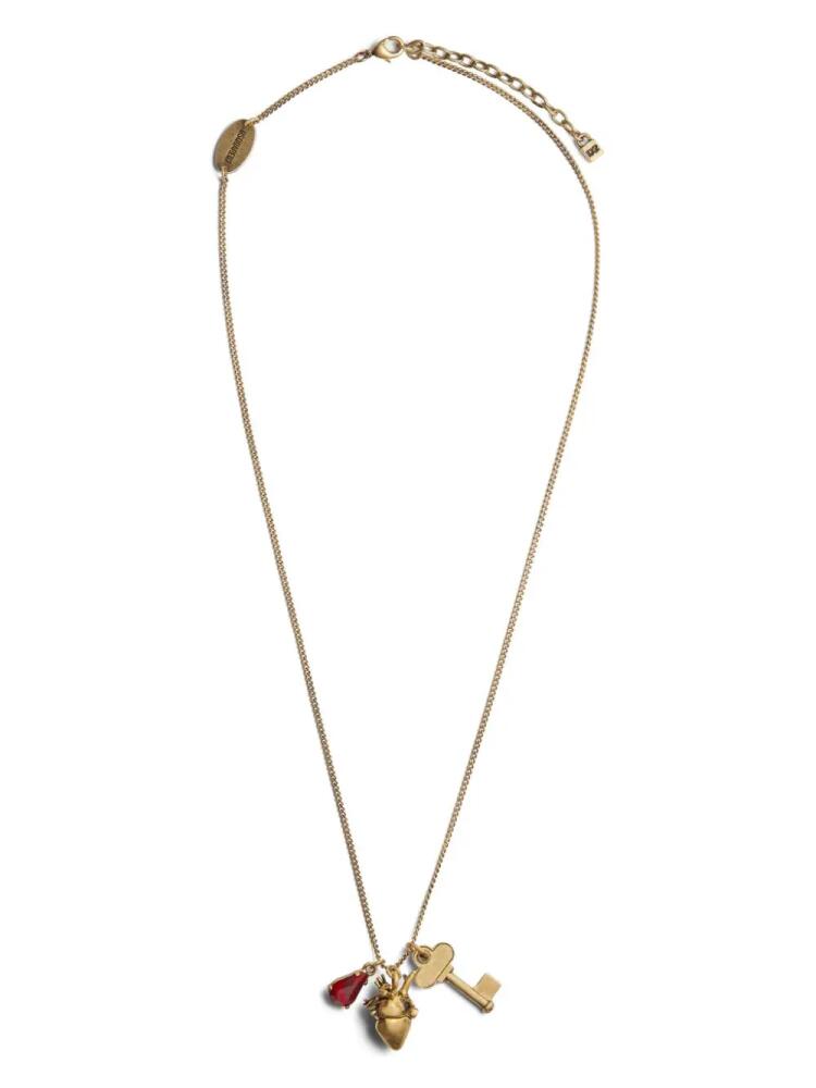 DSQUARED2 key-pendant necklace - Gold Cover