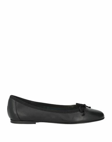 Status Woman Ballet flats Black Leather Cover