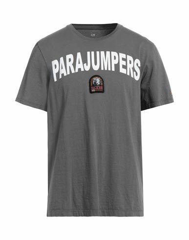 Parajumpers Man T-shirt Grey Cotton Cover