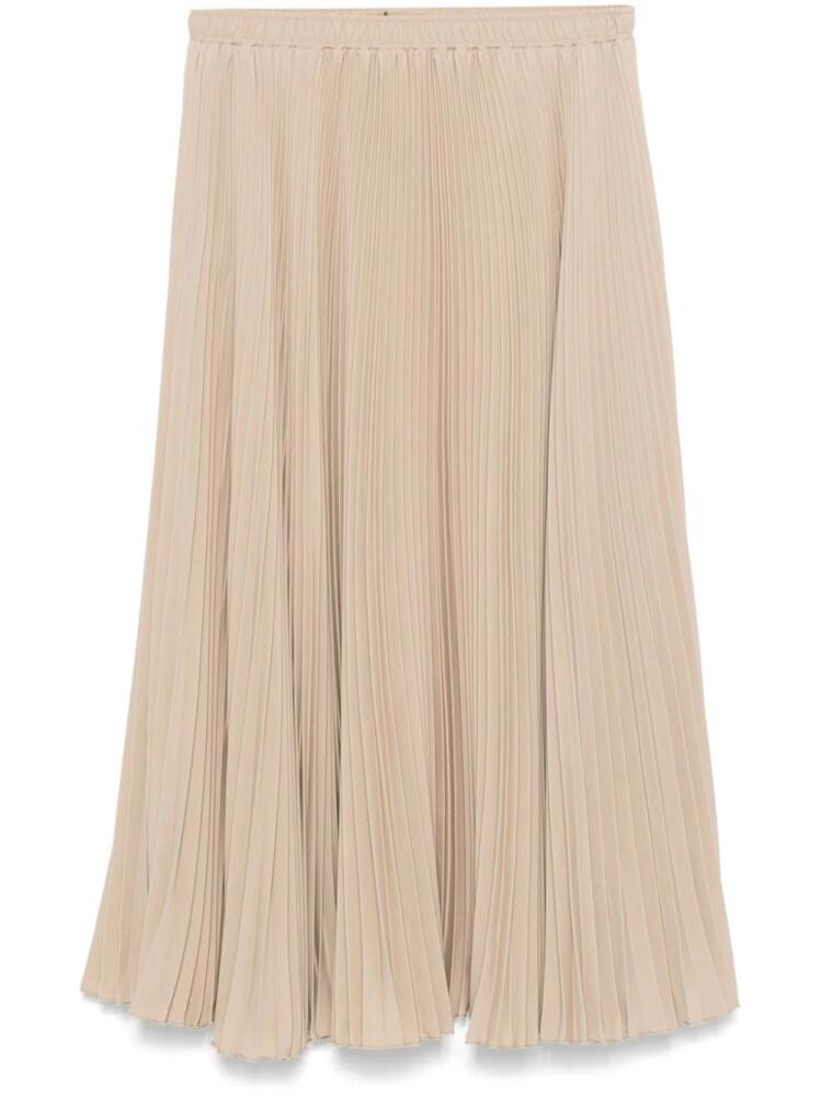 Ermanno Scervino pleated midi skirt - Brown Cover