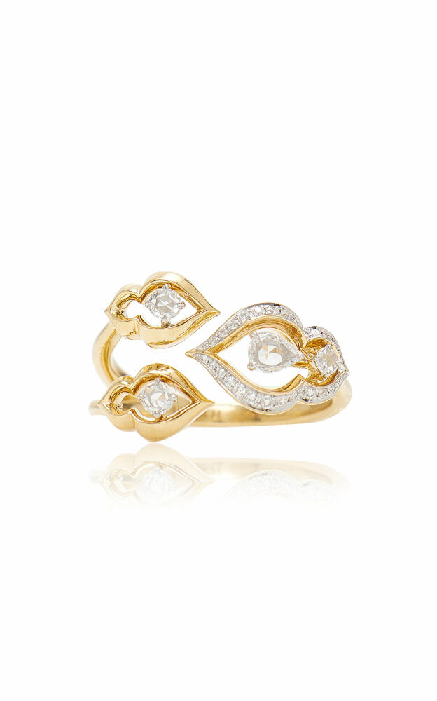 Harakh - Haveli 18K Yellow Gold Diamond Ring - Gold - Gifts For Her Cover