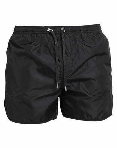 Neil Barrett Man Swim trunks Black Polyester Cover