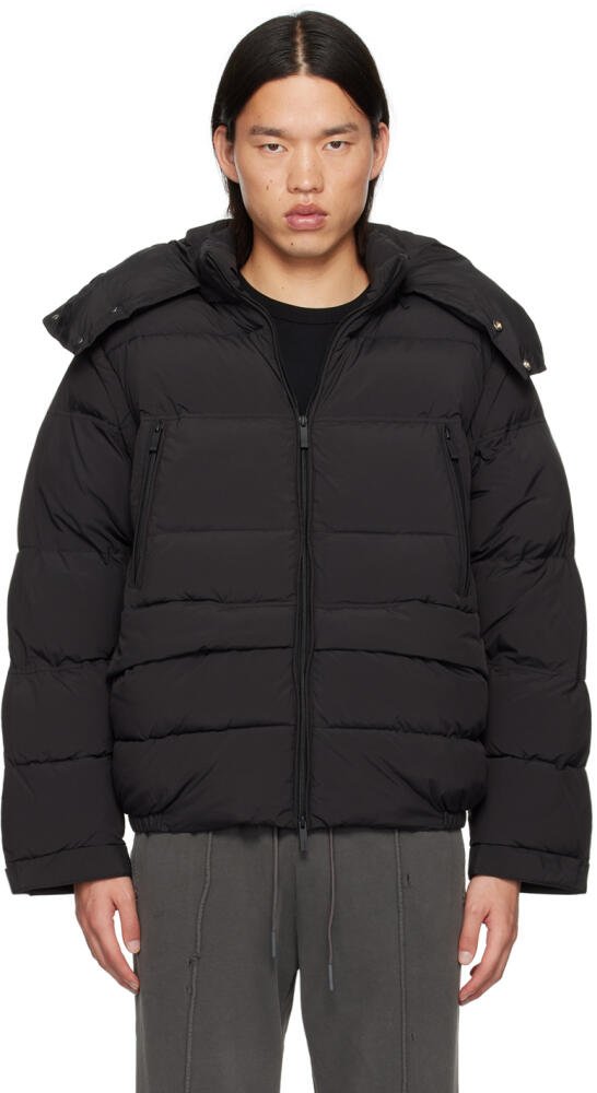 C2H4 Black Manuals Puffer Jacket Cover