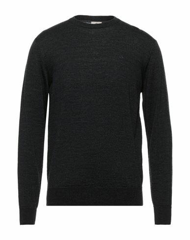 Bagutta Man Sweater Steel grey Merino Wool, Acrylic Cover