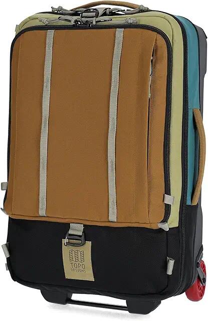 Topo Designs Global Travel Roller (Caribbean/Dark Khaki) Luggage Cover