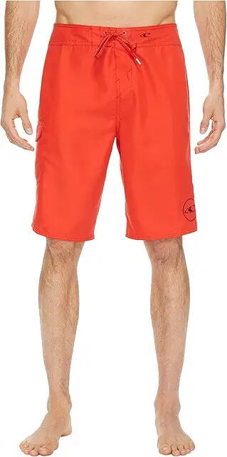 O'Neill Santa Cruz Solid 2.0 Boardshorts (Red) Men's Swimwear Cover