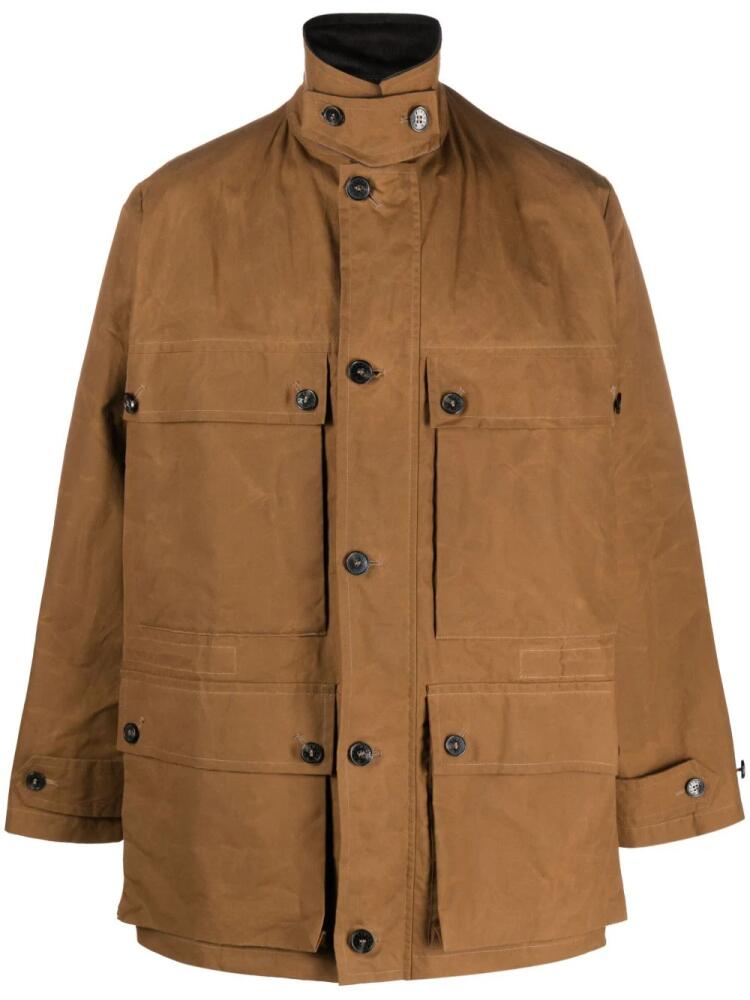 Mackintosh Country waxed cotton raincoat - Brown Cover