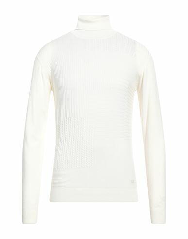 Yes Zee By Essenza Man Turtleneck Ivory Viscose, Nylon Cover