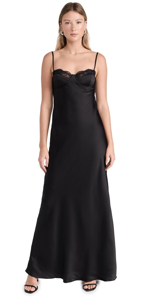 MISHA Anita Dress Black Cover