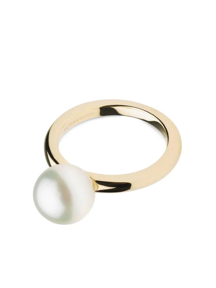 AUTORE MODA 10kt yellow gold Gigi pearl ring Cover