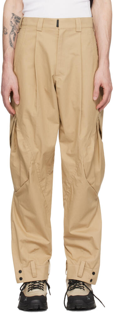 HYEIN SEO Beige Flap Pocket Cargo Pants Cover