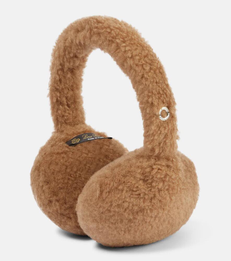 Loro Piana Camel hair and silk earmuffs Cover