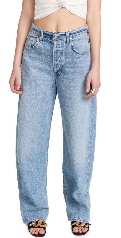 Citizens of Humanity Ayla Baggy Cuffed Crop Jeans Skylights Cover