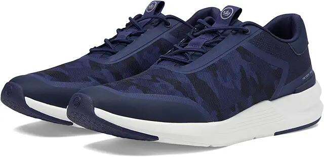 Peter Millar Camberfly Sneaker Printed Camo (Navy) Men's Shoes Cover