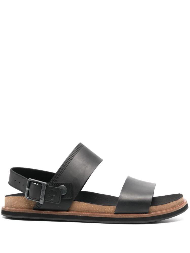 Timberland slingback leather sandals - Black Cover