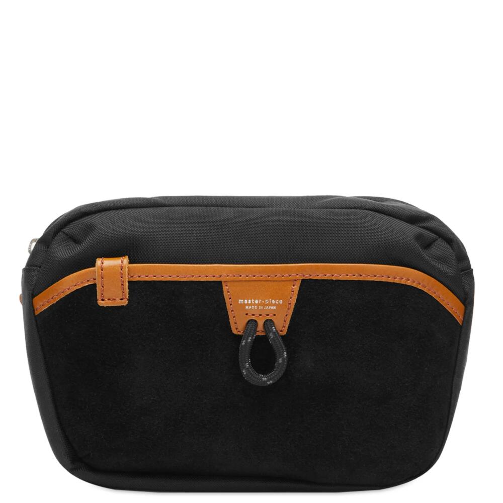 Master-Piece Step Waist Bag in Black Cover