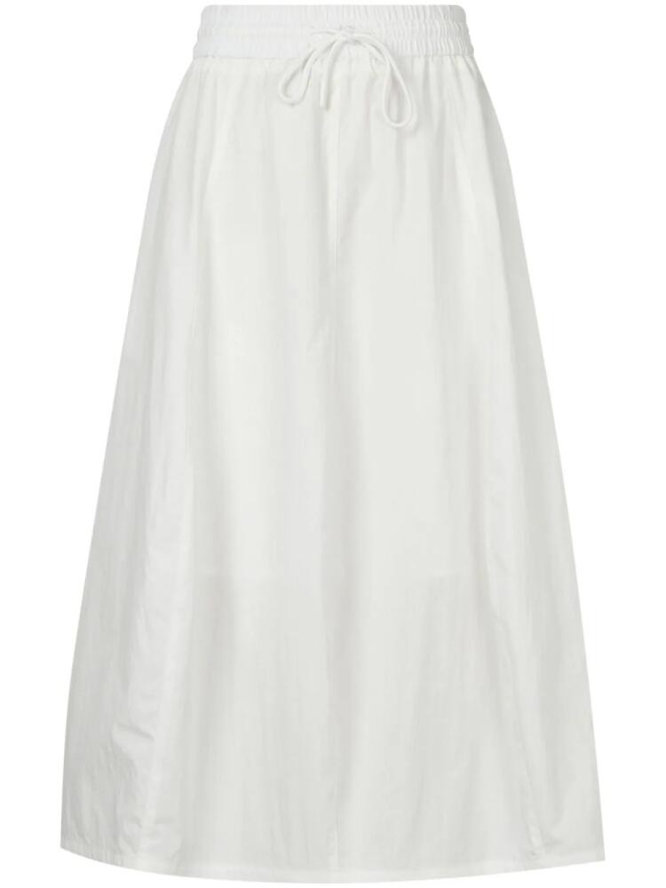 STUDIO TOMBOY elasticated-waist midi skirt - White Cover