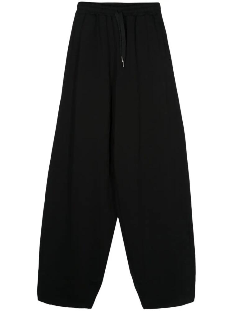 Family First wide-leg cotton track pants - Black Cover