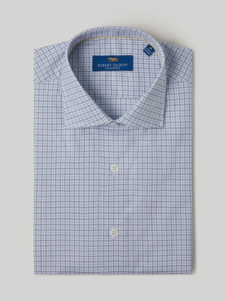 Robert Talbott Reynolds Fine Check Dress Shirt in Blue Plaid Cover