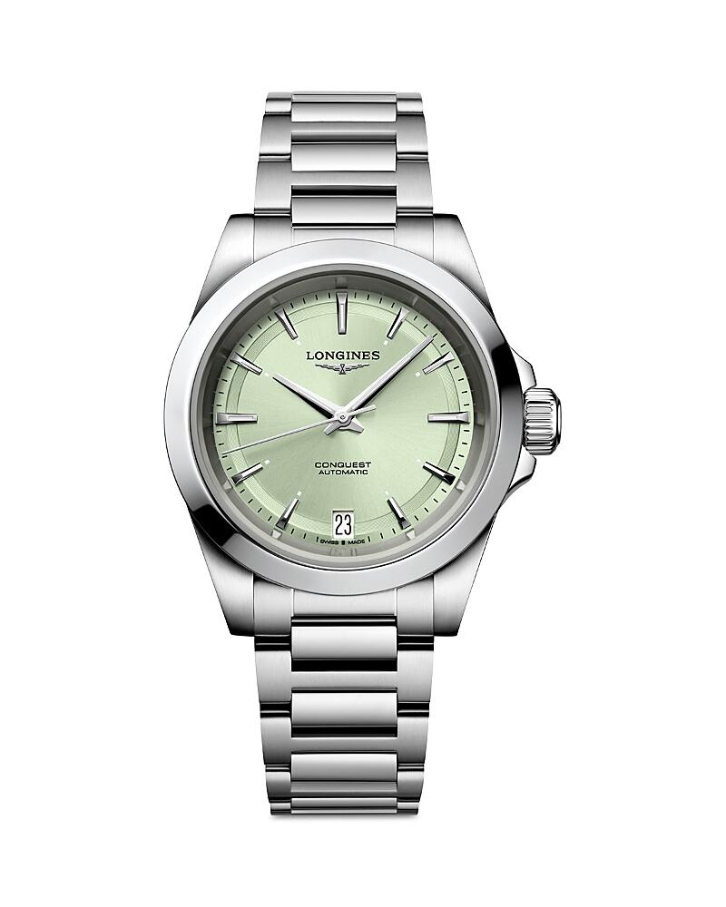 Longines Conquest Sunray Green Watch, 34mm Cover