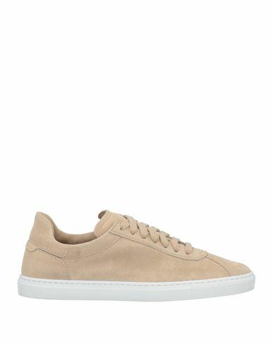 Boemos Woman Sneakers Beige Soft Leather Cover