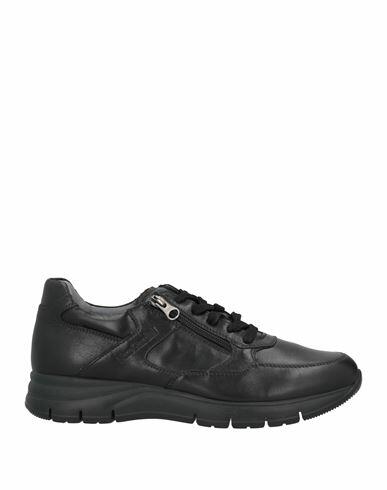 Nero Giardini Man Sneakers Black Soft Leather Cover