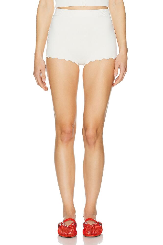 Helsa Elvira Shorts in Cream Cover