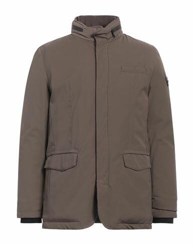 Baldinini Man Puffer Khaki Polyester Cover