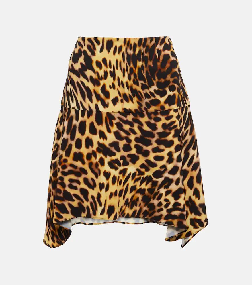 Stella McCartney Cheetah-print mini skirt Cover