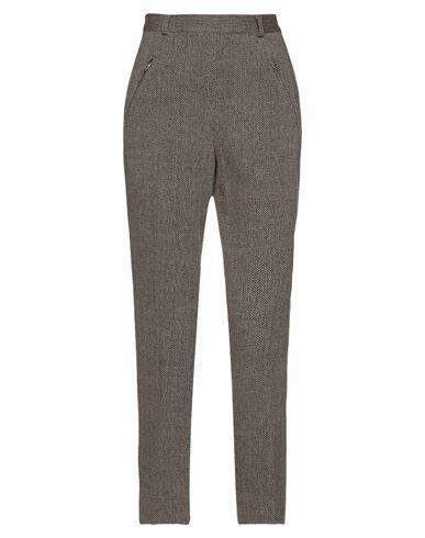 Maison Margiela Woman Pants Brown Acrylic, Wool, Viscose, Polyamide Cover