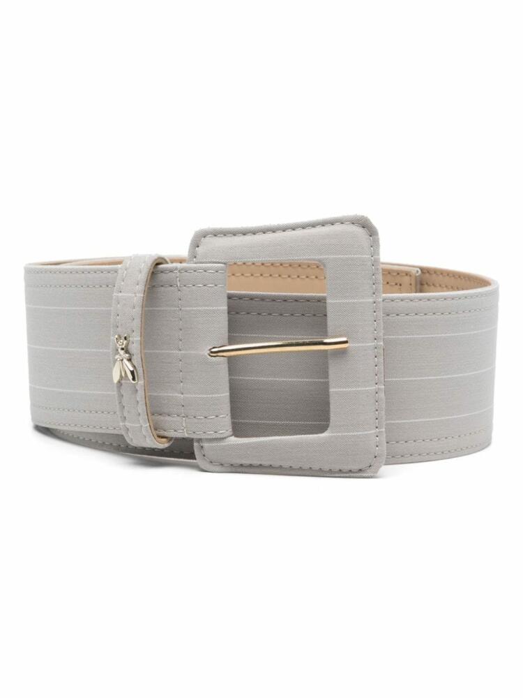 Patrizia Pepe pinstripe belt - Grey Cover