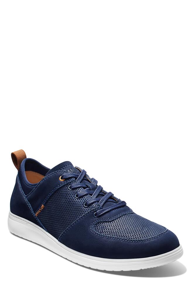 Samuel Hubbard Featherweight Olema Sport Sneaker in Navy Nubuck Cover