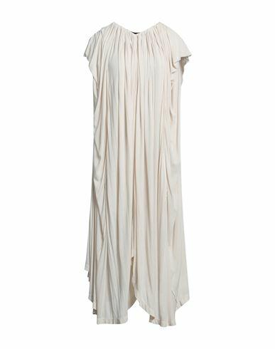 Quira Woman Midi dress Beige Viscose Cover