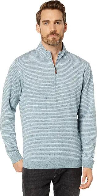 johnnie-O Skiles Performance 1/4 Zip (Shadow) Men's Clothing Cover