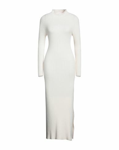 Kaos Woman Maxi dress White Viscose, Polyester, Polyamide Cover