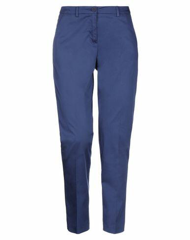 Seventy Sergio Tegon Woman Pants Blue Cotton, Elastane Cover