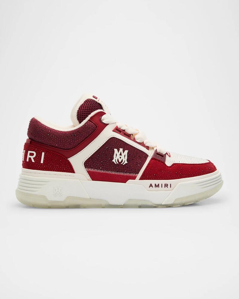 Amiri Men's Crystal MA-1 High-Top Sneakers Cover