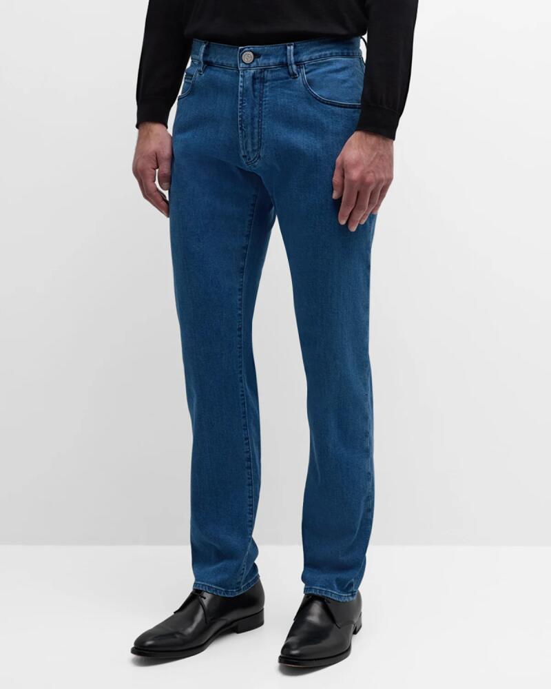 Giorgio Armani Men's Straight-Leg Jeans Cover