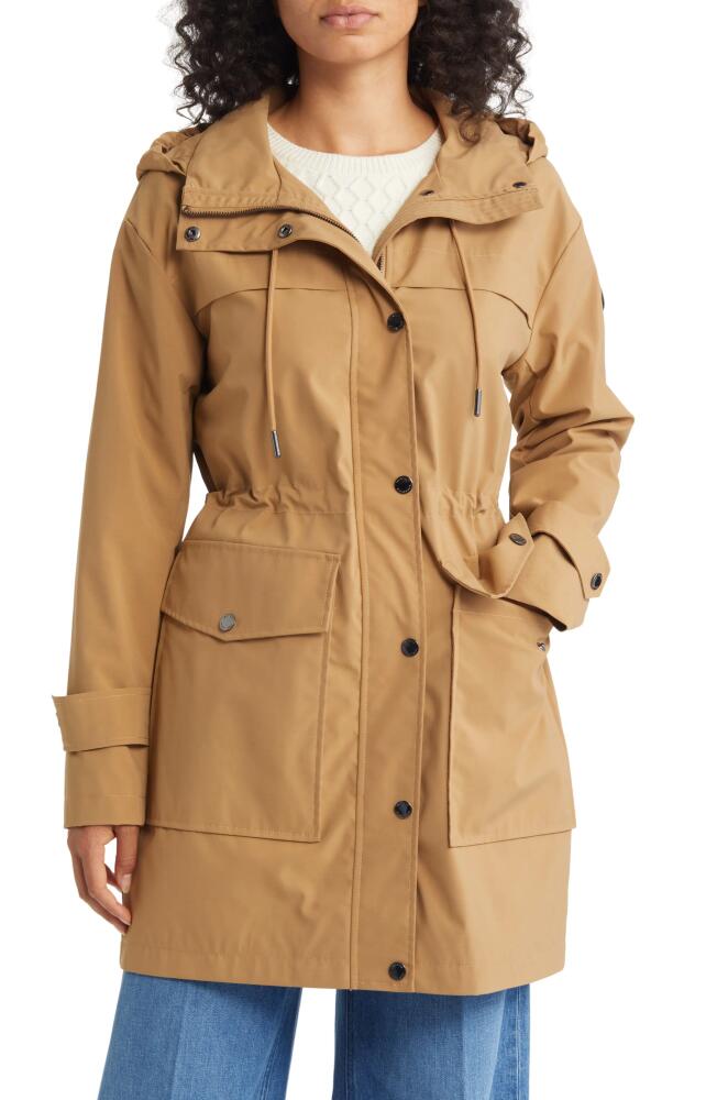 MICHAEL Michael Kors Hooded Anorak Jacket in Dark Camel Cover