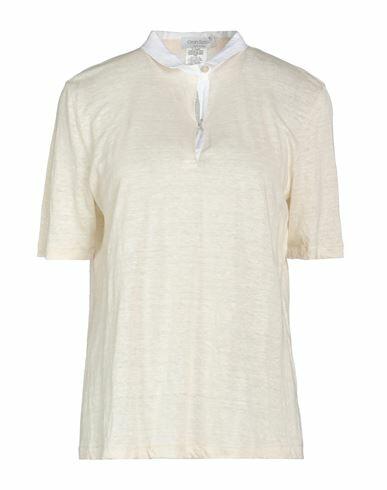 Gran Sasso Woman Sweater Ivory Linen Cover