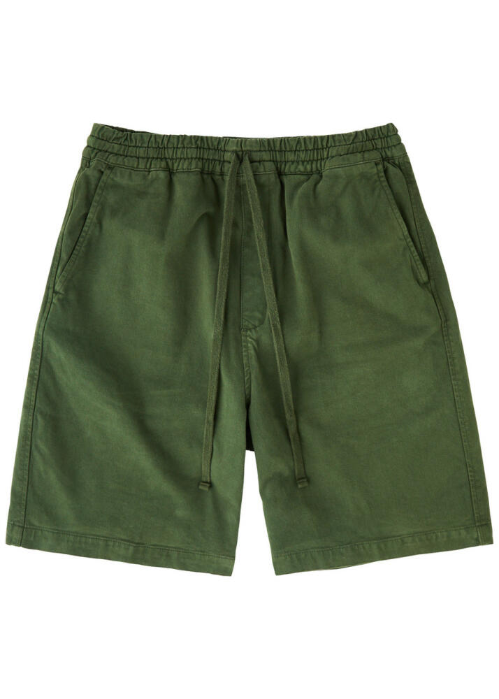 Carhartt Wip Floyd Stretch-cotton Shorts - Dark Green Cover